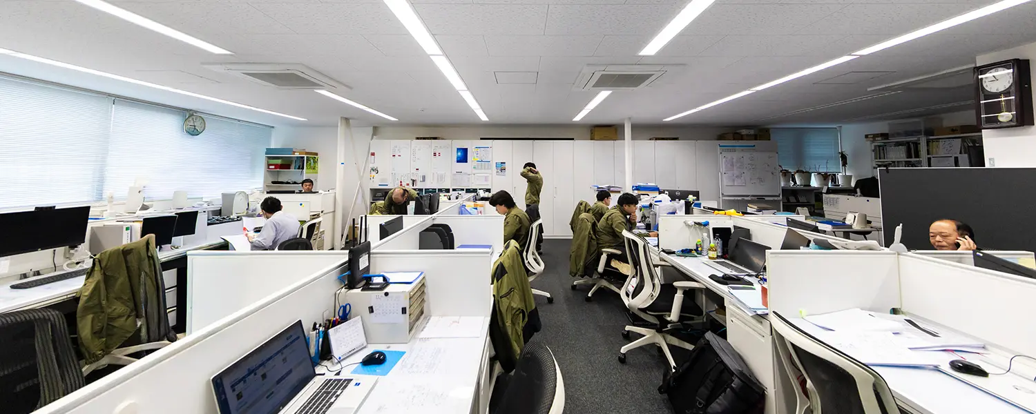 事務所内の様子