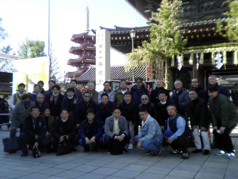 安全祈願の実施：2018年1月6日（土）　「川崎大師平間寺」