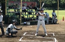 野球部が管工業健康保険組合軟式野球大会に参加（6月24日）